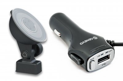 GENEVO MAX Magnetic holder and Power cord set for second vehicle